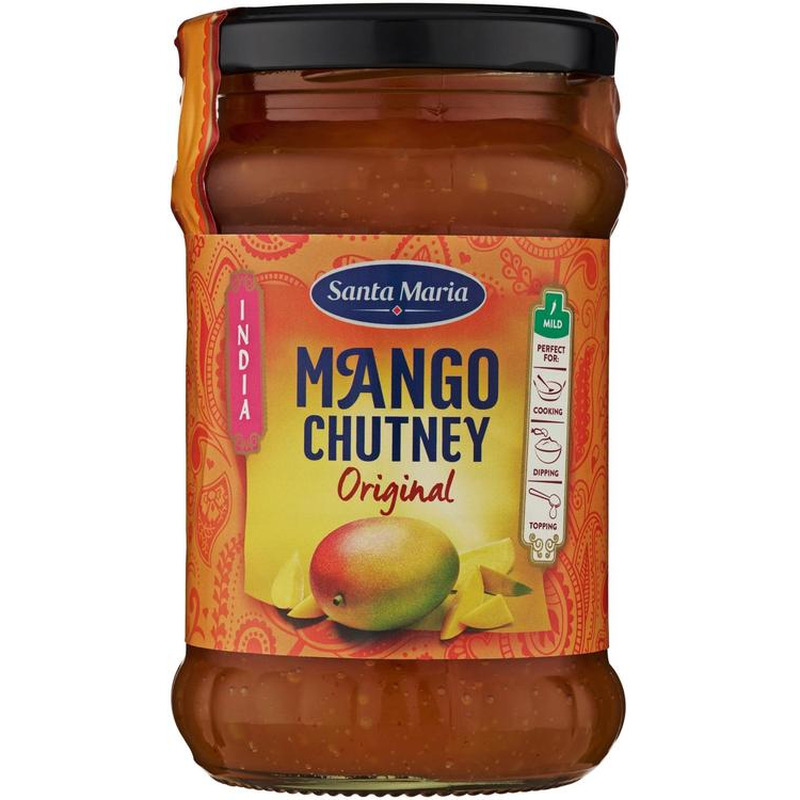 Santa Maria mango chutney kaste 350g