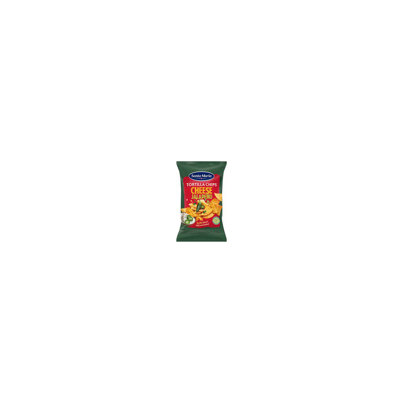 KAST 15 tk! Santa Maria Tortilla krõpsud juustu ja jalapenoga 185g