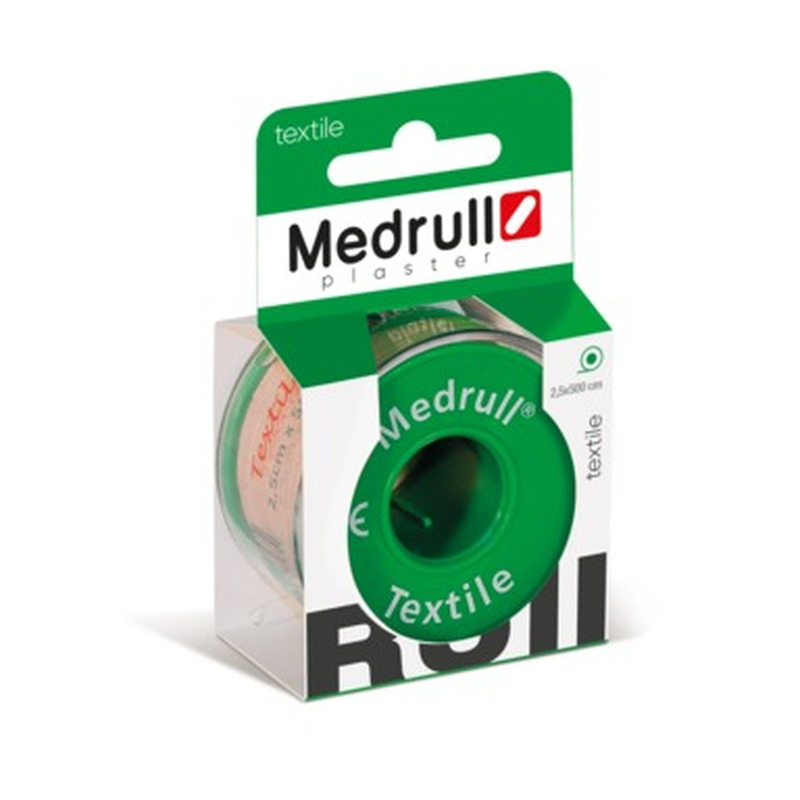 MEDRULL Plaaster rullis Textile 2,5cmx500cm