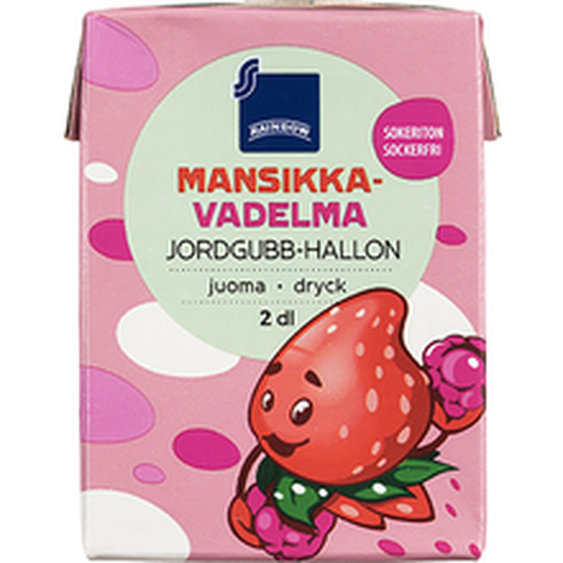 Rainbow vaarika-maasika mahlajook 200ml