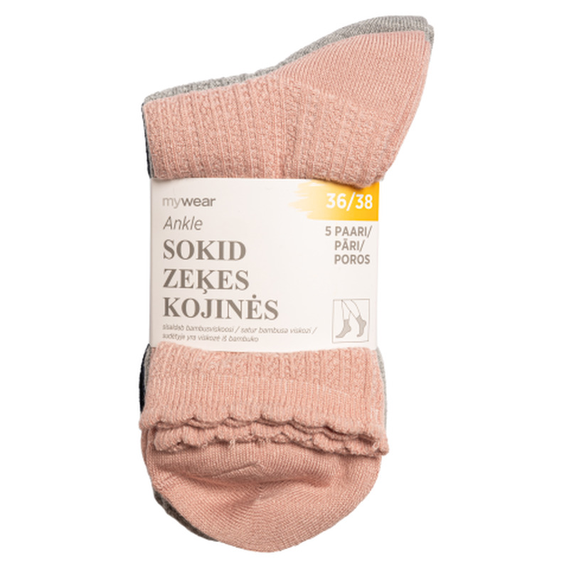 Naiste sokid Mywear 5p 36/38 AW26