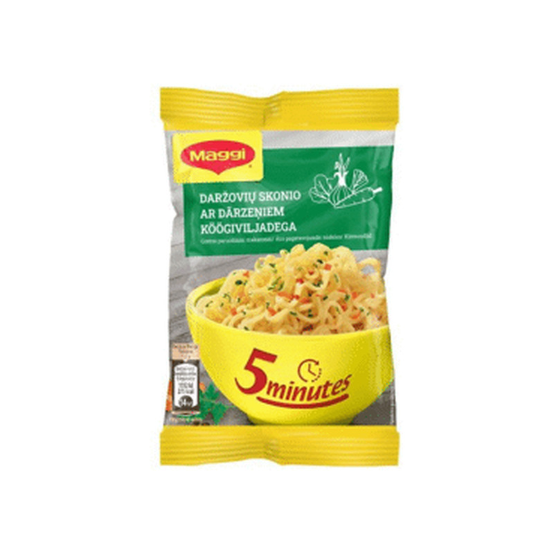 Köögiviljamaits.kiirnuudlid MAGGI 59.2g