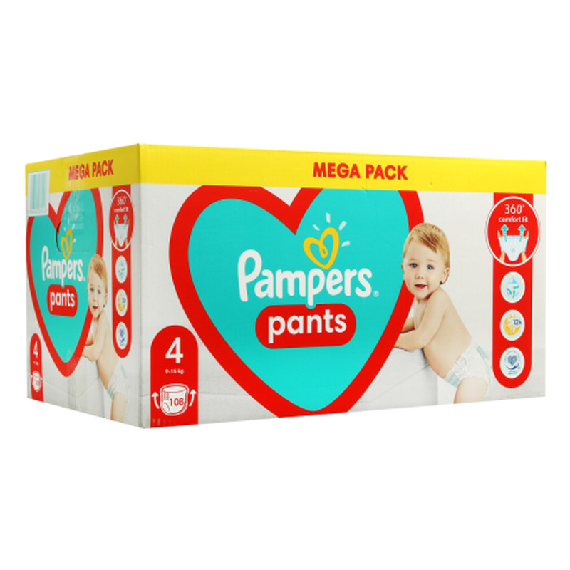 Püksmähkmed PAMPERS Pants MP S4,108v