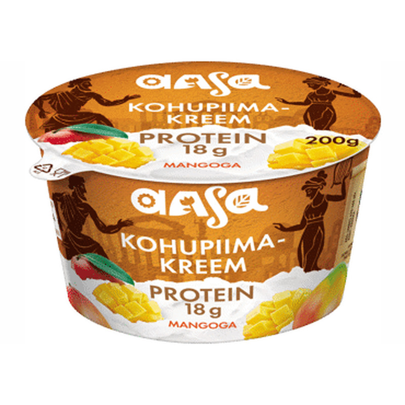 Kohupiimakreem AASA mangoga0.8 % 200g