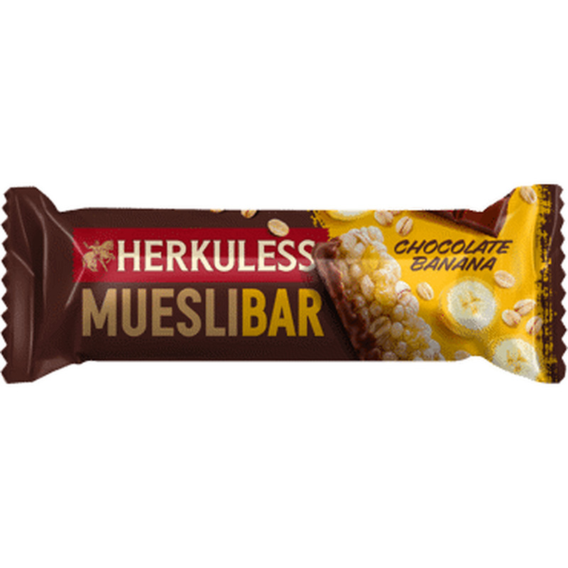 Müslibatoon šok.banaaniga HERKULESS 25g