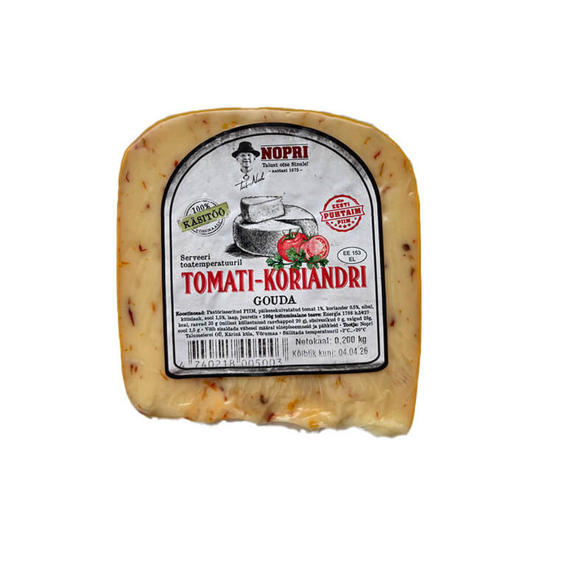 Juust NOPRI Tomati ja Koriandri 250g