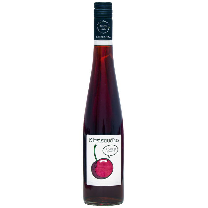 PÕLTSAMAA Kirsisuudlus naturaalvein 14% 50cl (punane, magus)