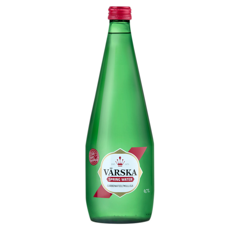 VÄRSKA Allikavesi 0,7l(gaseeritud,klaas)