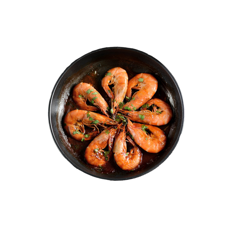 Keedetud Vannamei viburhännak