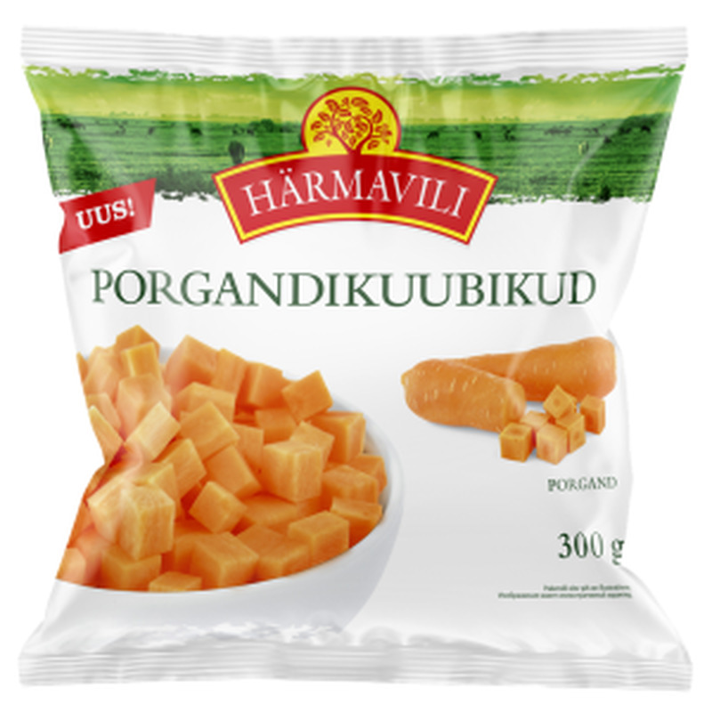 Porgandikuubikud, HÄRMAVILI, 300 g