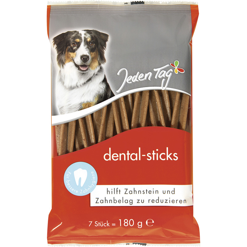 JEDEN TAG Dental-Sticks Närimispulk koertele 7tk 180g