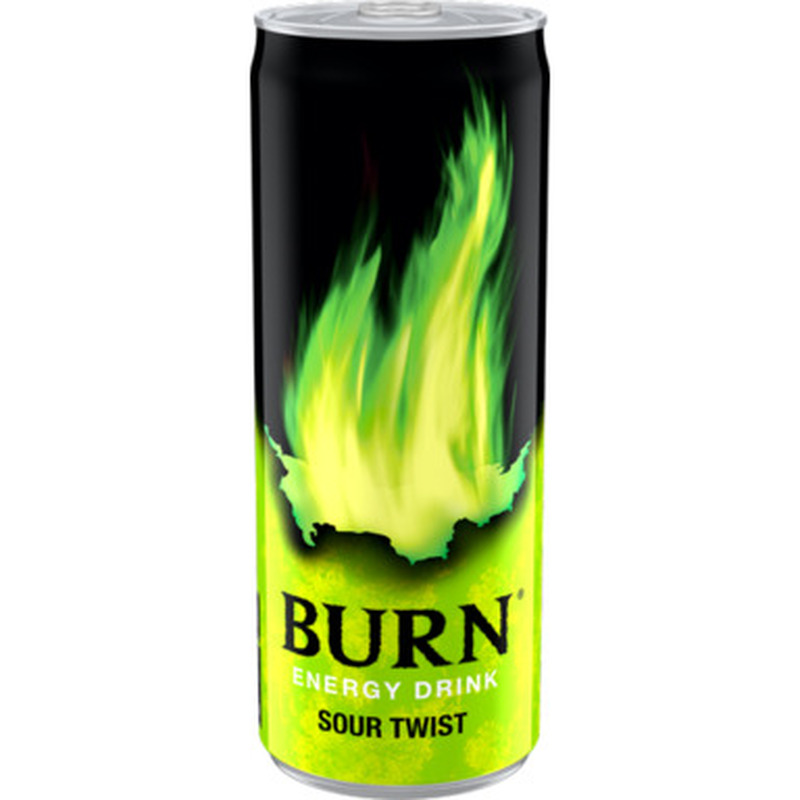 Energiajook Sour Twist, BURN, 330 ml