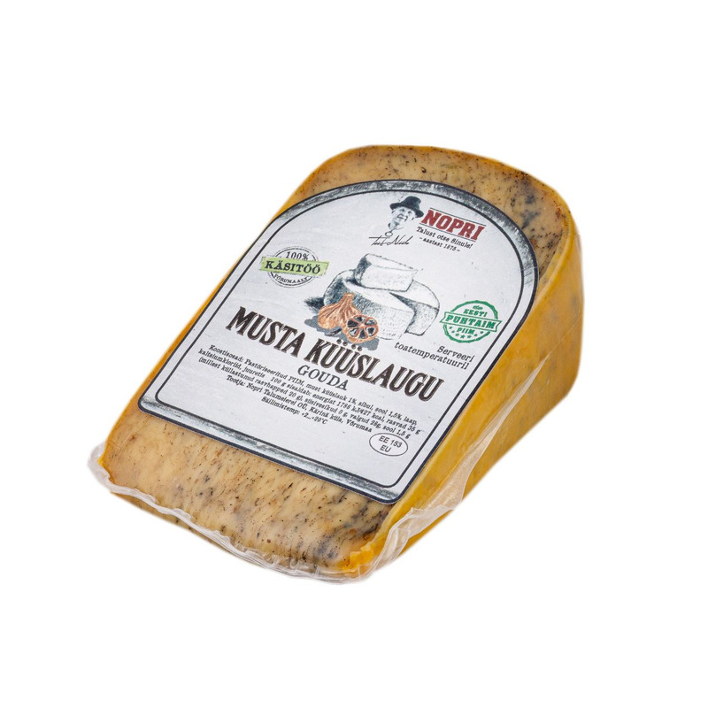 Gouda musta küüslaugu, NOPRI, 250 g