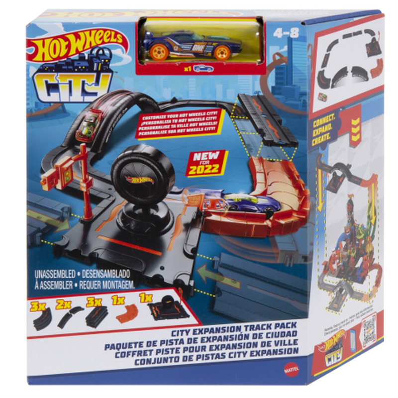 Mängukomplekt ühendusdetailid Hot Wheels City