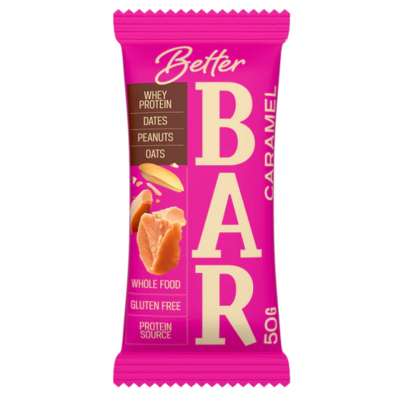Proteiinibatoon karamelli Better 50g
