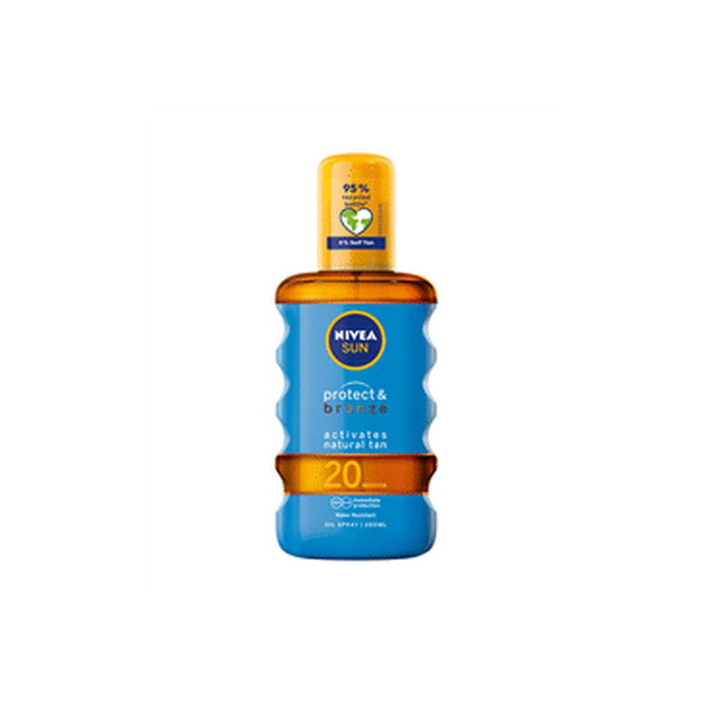 Päevitusõli NIVEA SUN SPF20 200ml