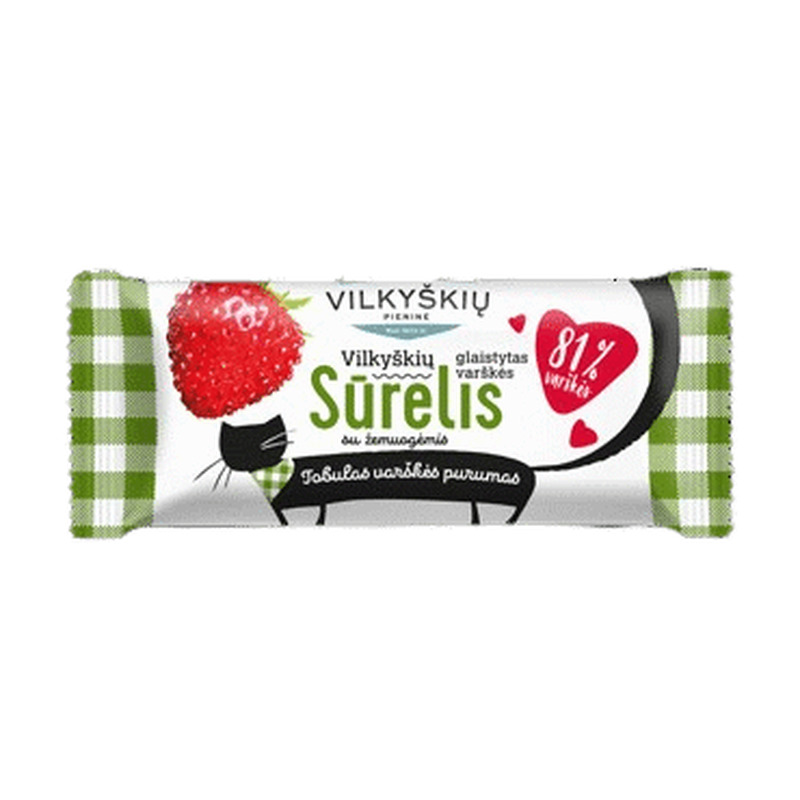 Glasuurkohuke VILVI metsmaasikatega, 40g