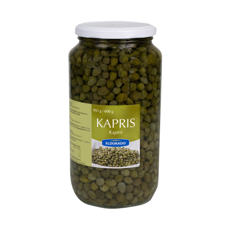 ELDORADO Kappar väikesed 950g(klaas)