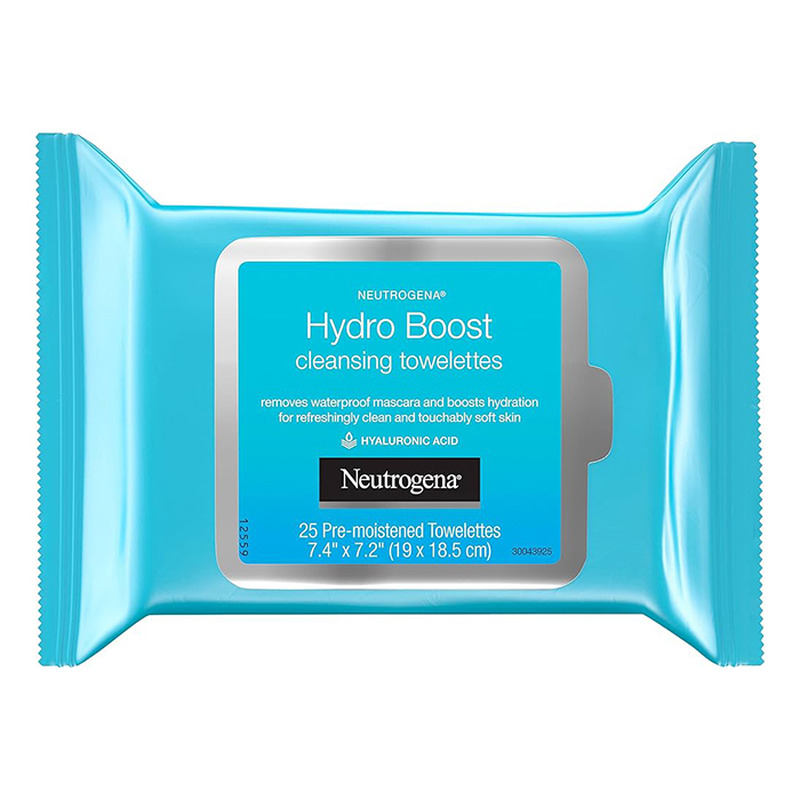 Meigieemalduse salvrätid Hydro Boost, NEUTROGENA, 25 tk