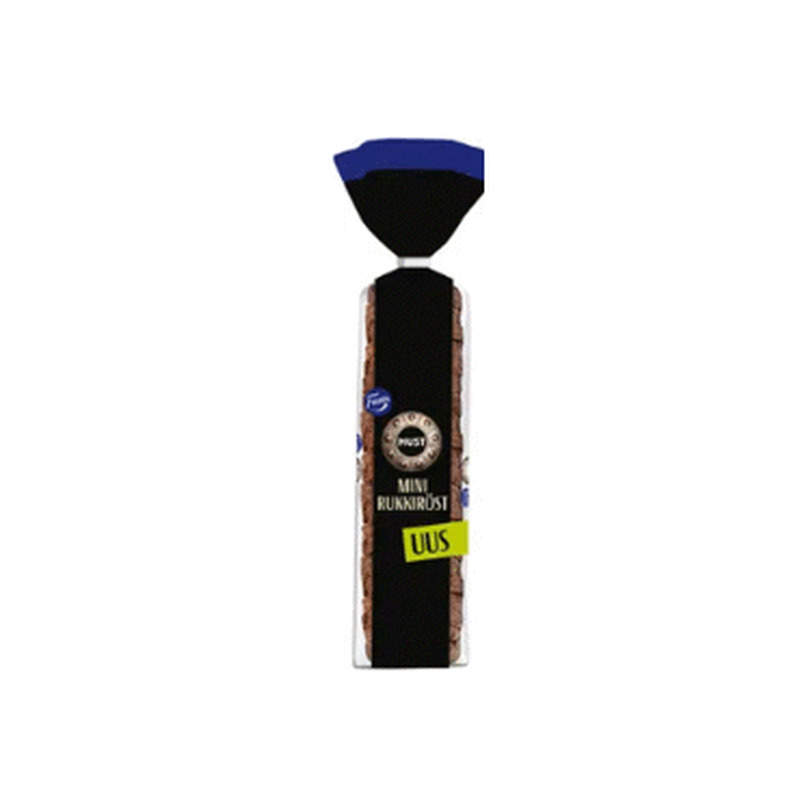 Fazer must mini rukkiröst FAZER 350g