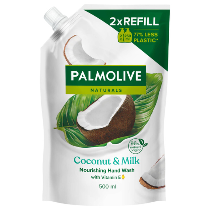Vedelseep Palmolive Naturals Coconut täitepakend 500ml
