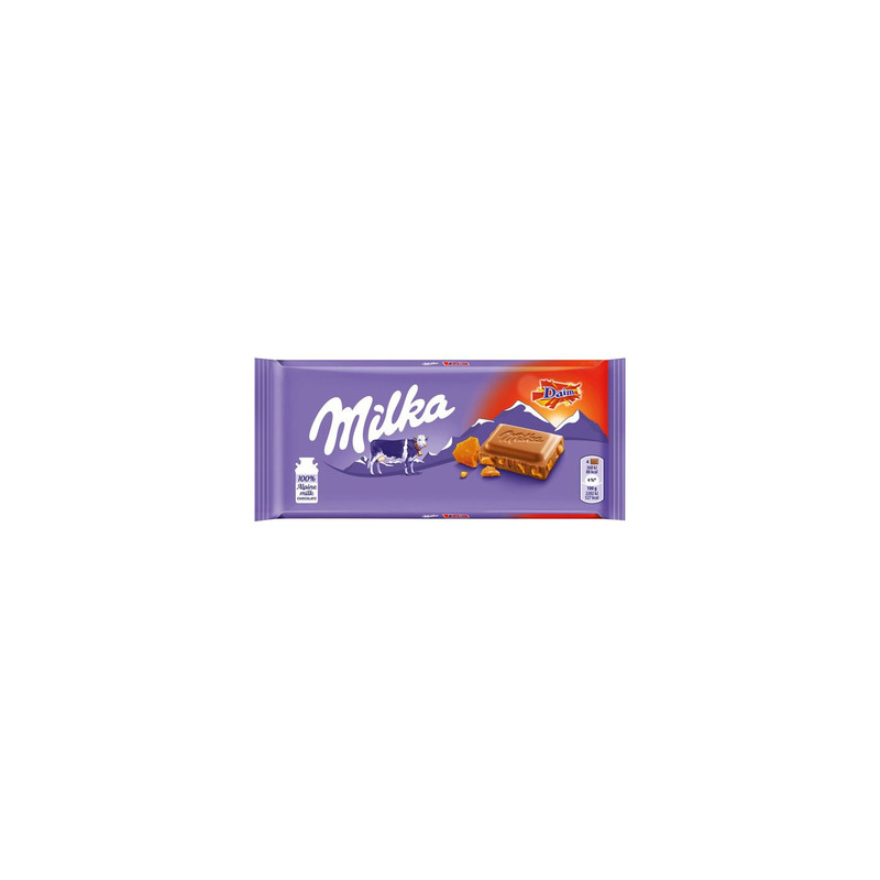 KAST 22tk! Milka piimašokolaad Daim 100g