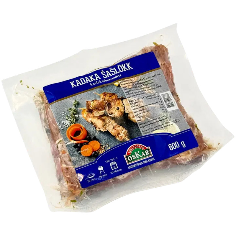 Oskar Kadaka šašlõkk 600g