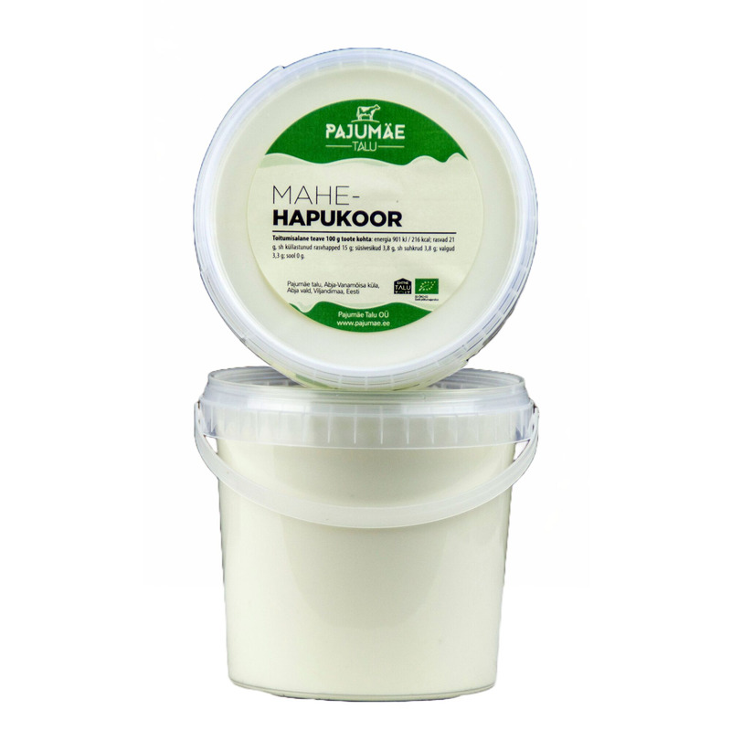 PAJUMÄE TALU Mahe-hapukoor 1l