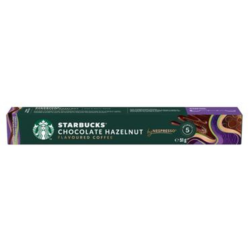 Kohvikaps.STARBUCKS Choco Hazel.10x5.1g