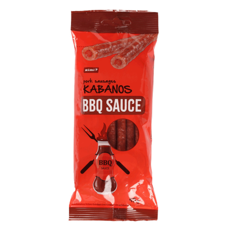 Sealihavorstid BBQ-kastme täidisega Rimi Kabanos 95g