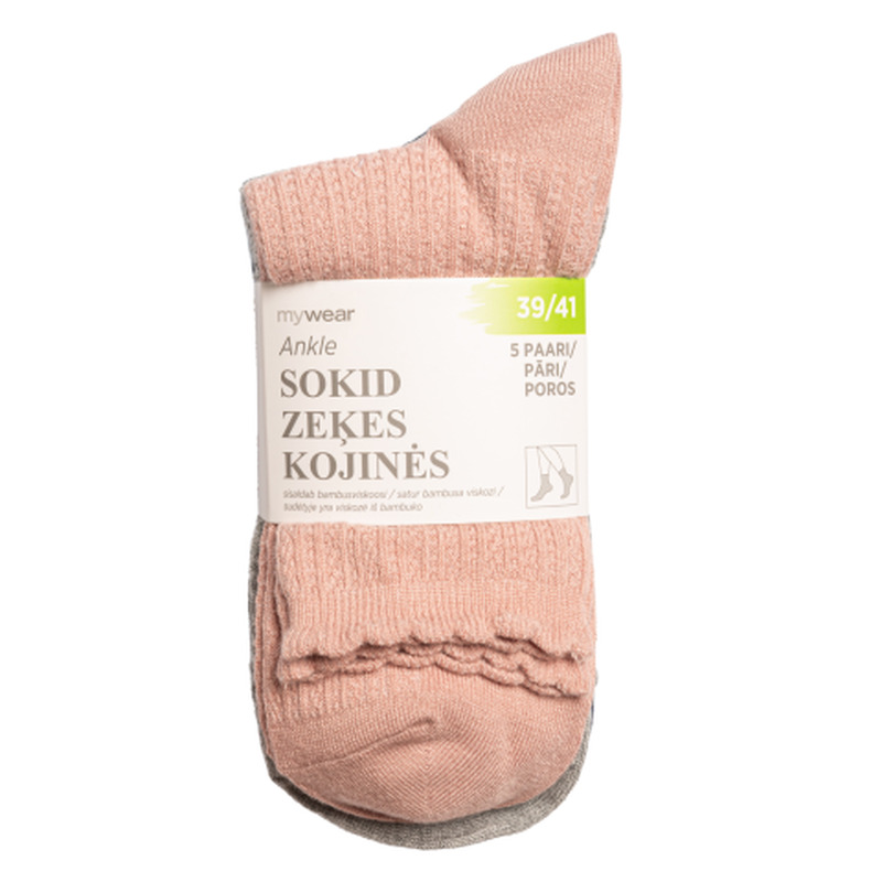 Naiste sokid Mywear 5p 39/41 AW26