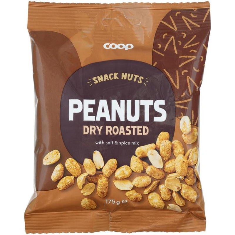 Coop kuivröstitud pähklid 175g