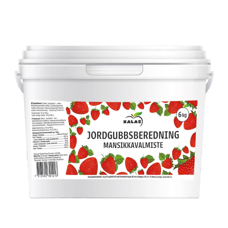 KALAS Maasika marjakeedis 6kg (ämber)