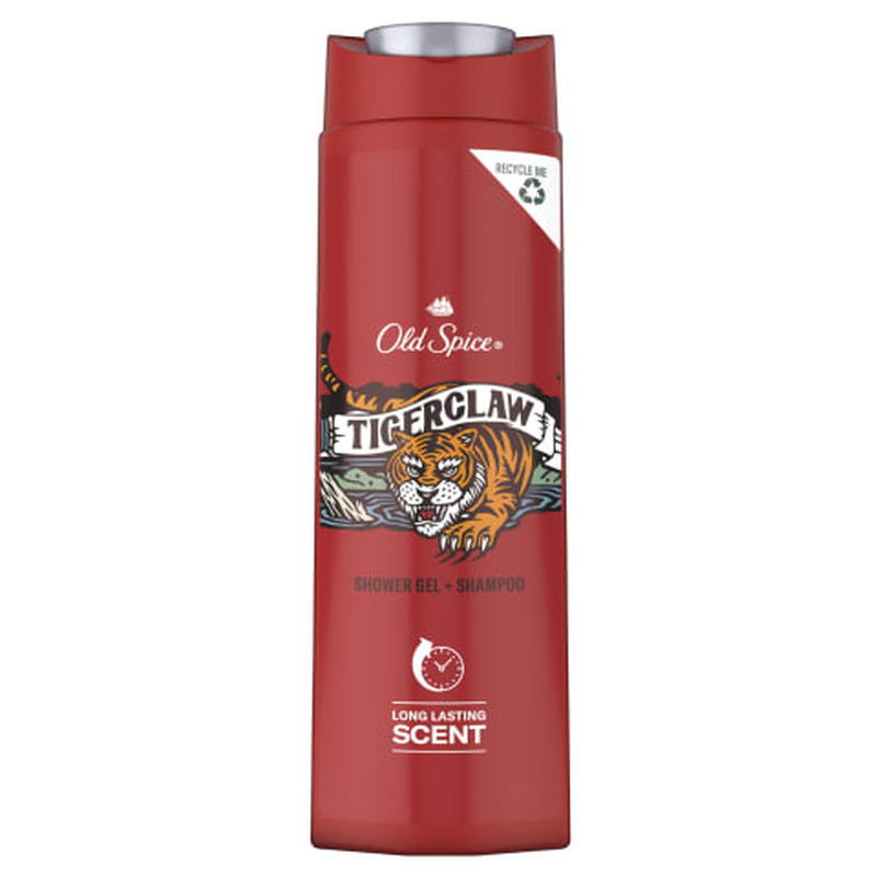 Dušigeel Old Spice Tiger Claw meestele 400ml