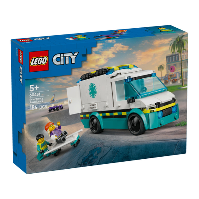 Konstruktor Lego Kiirabi 60451
