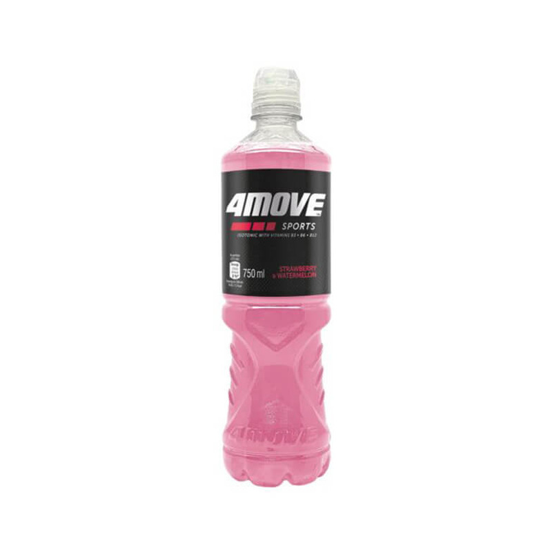 Spordijook 4 MOVE Maasika ja Arbuusi Isotooniline 750ml