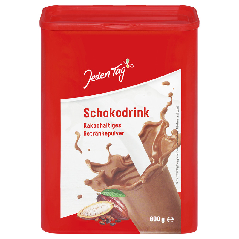 JEDEN TAG Kakaojoogipulber 20% 800g (UTZ)