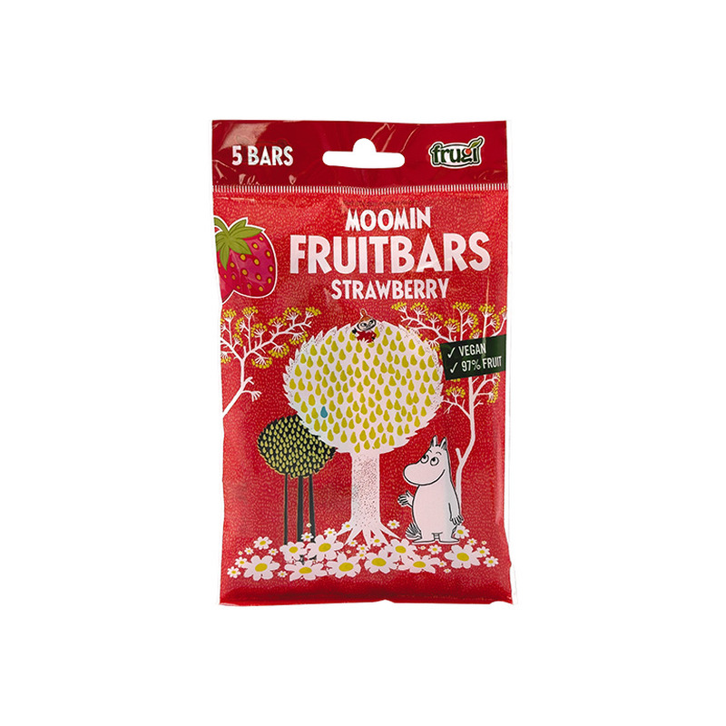 Õuna-Maasikamaitselised Maiused Moomin 5×15 g