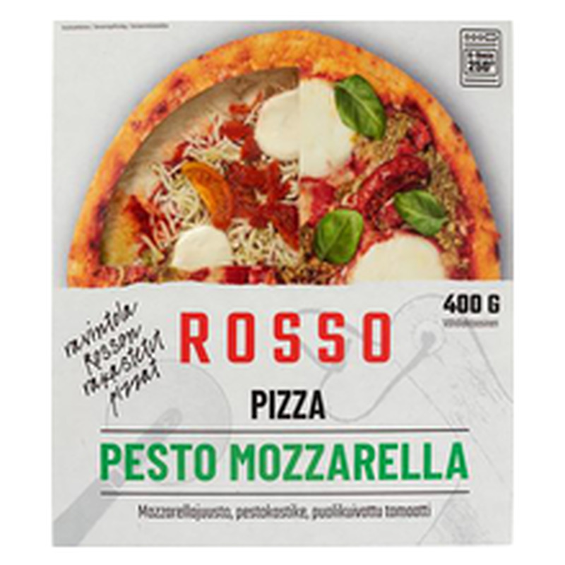 Pizza Pesto Mozzarella 400 g