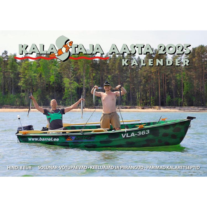 Kalastaja aasta kalender, 1 tk