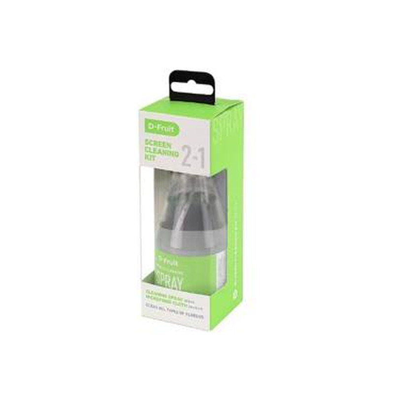 Ekraanipuhastuskompl D-FRUIT DF113,200ml