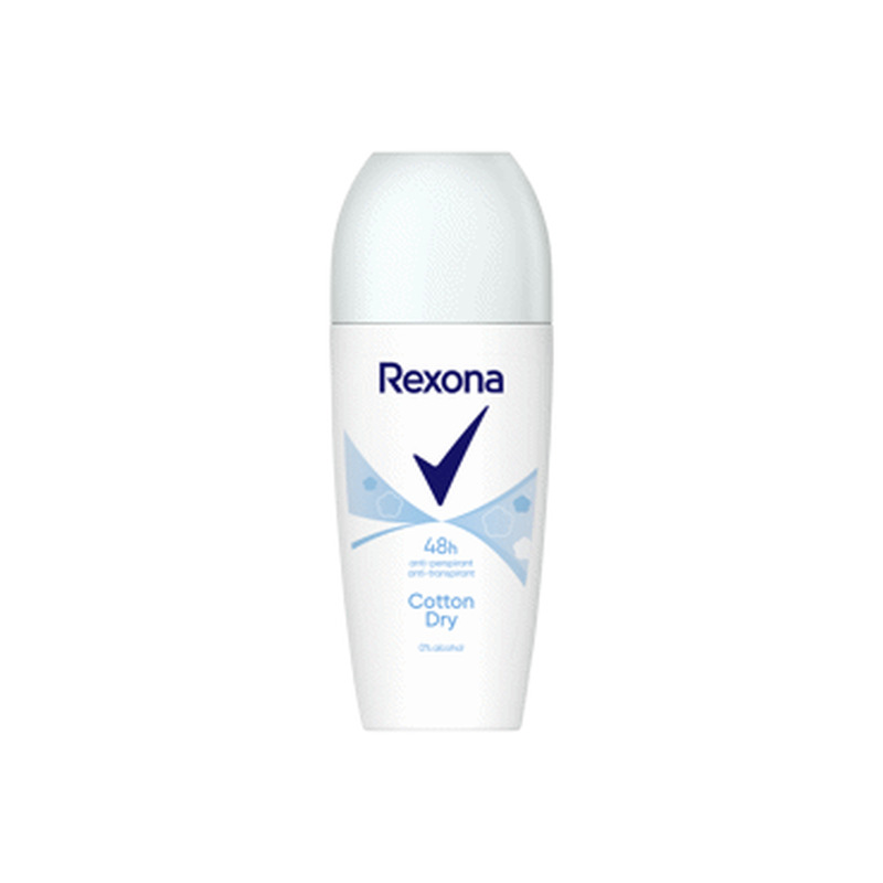 Rulldeodorant REXONA Cotton Dry 50ml