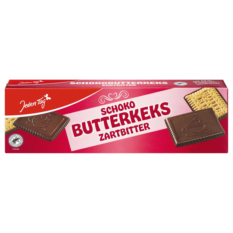 JEDEN TAG Võiküpsised šokolaadiga 125g