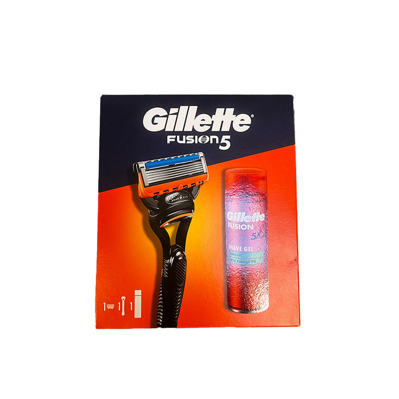 Kinkekomplekt XMAS GILLETTE raseerija Fusion 1 tera+geel 200ml