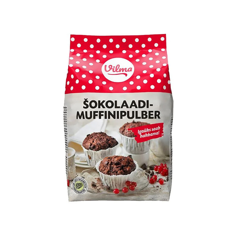Šokolaadimuffinipulber, VILMA, 400 g