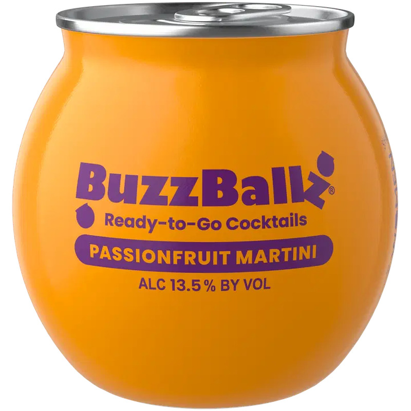 BuzzBallz Passionfruit Martini muu alkohoolne jook 13,5%vol 200 ml