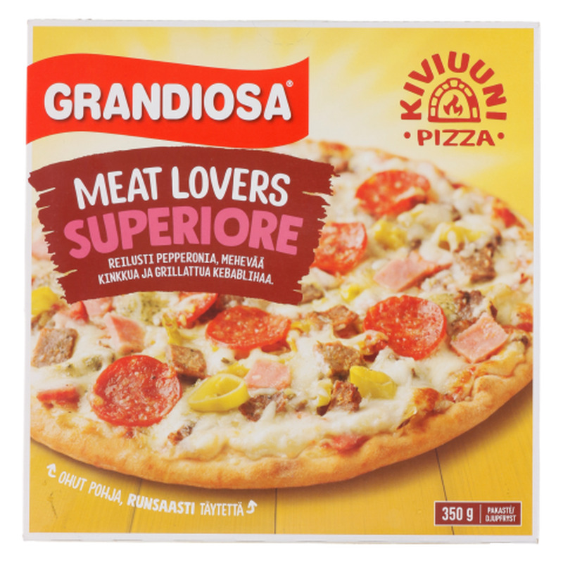Pitsa Superiore for Meat Lovers Grandiosa 350g