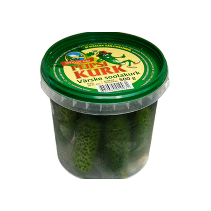 Värske soolakurk ämbris PEIPSI, 500g