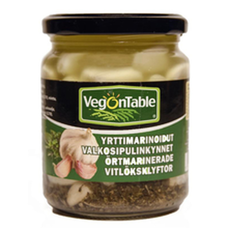 VegOnTable küüslauguküüned ürdimarinaadis 240 g