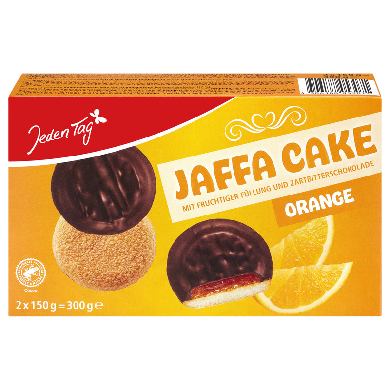 JEDEN TAG Küpsised apelsinitäidise ja tumeda šokol. 300g